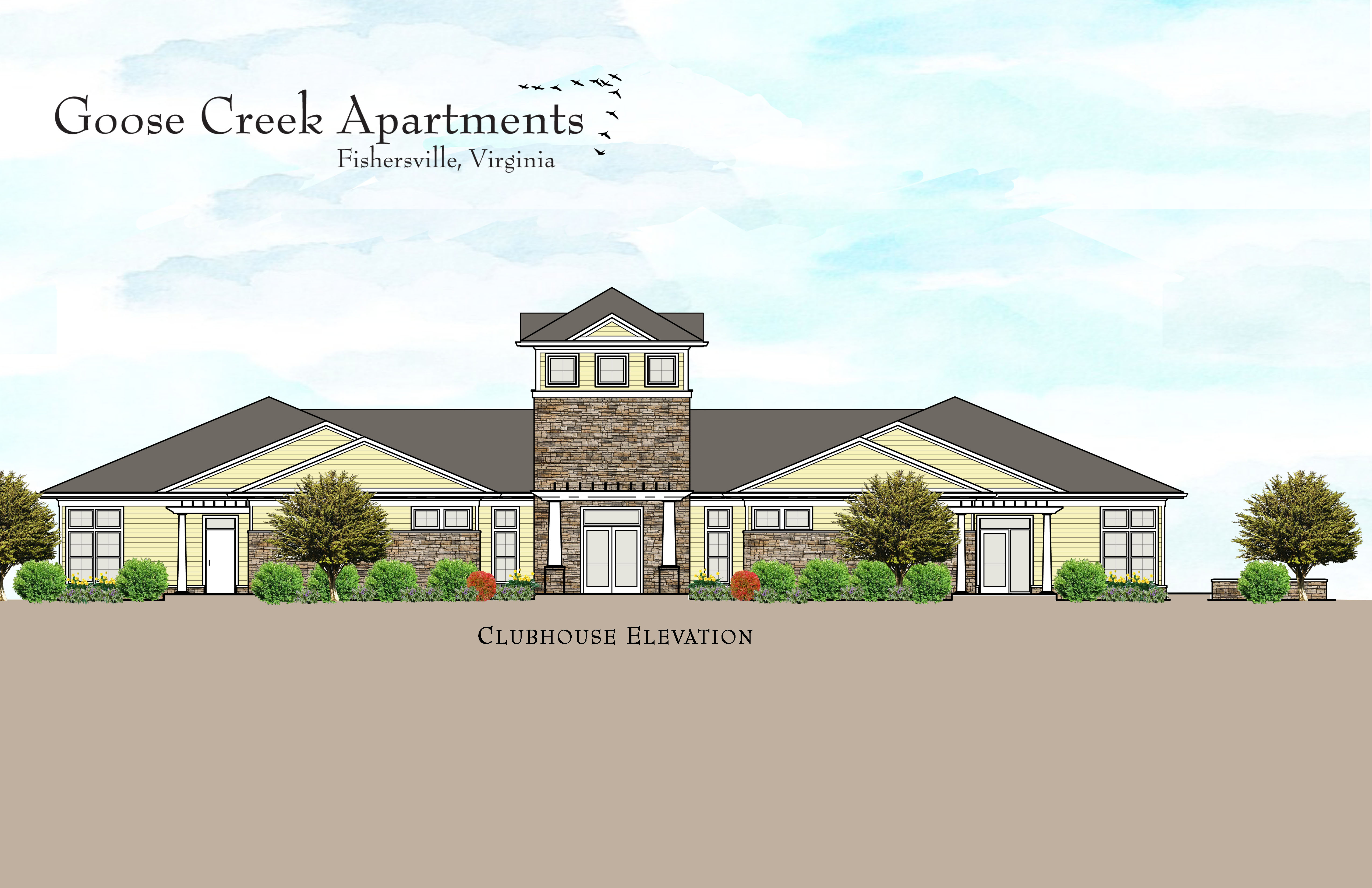 S:2012MasterFolder1233 Goose CreekClubhouse1233 A4 Elevation