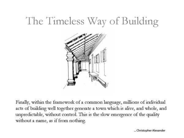 Timeless Way of Building by Christopher Alexander