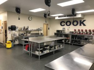 MTC bistro/kitchen and culinary classroom