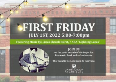 First Friday Featuring Lucas Schrock-Hurst