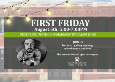 First Friday at the Depot Featuring Aaron Zook