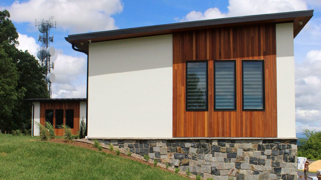 modern home harrisonburg exterior