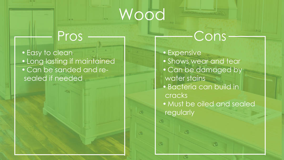 Wood Pros and Cons