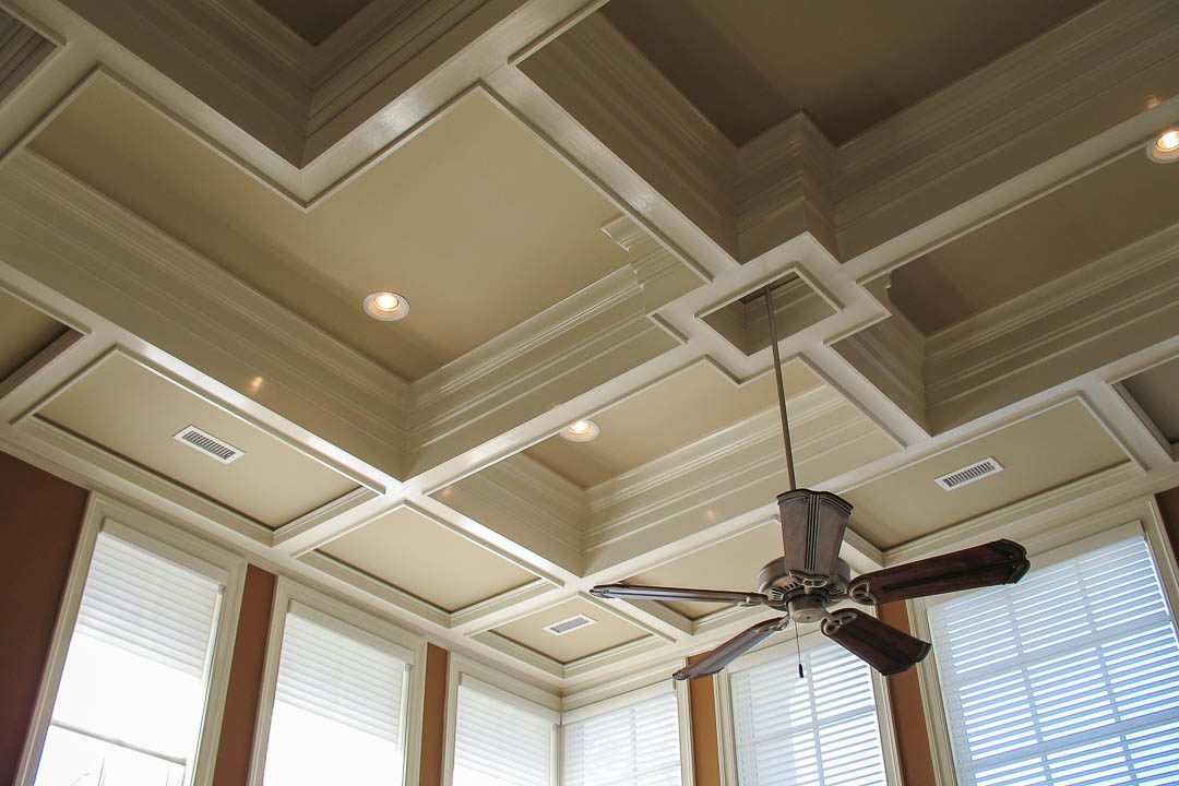 ceiling detail with fan
